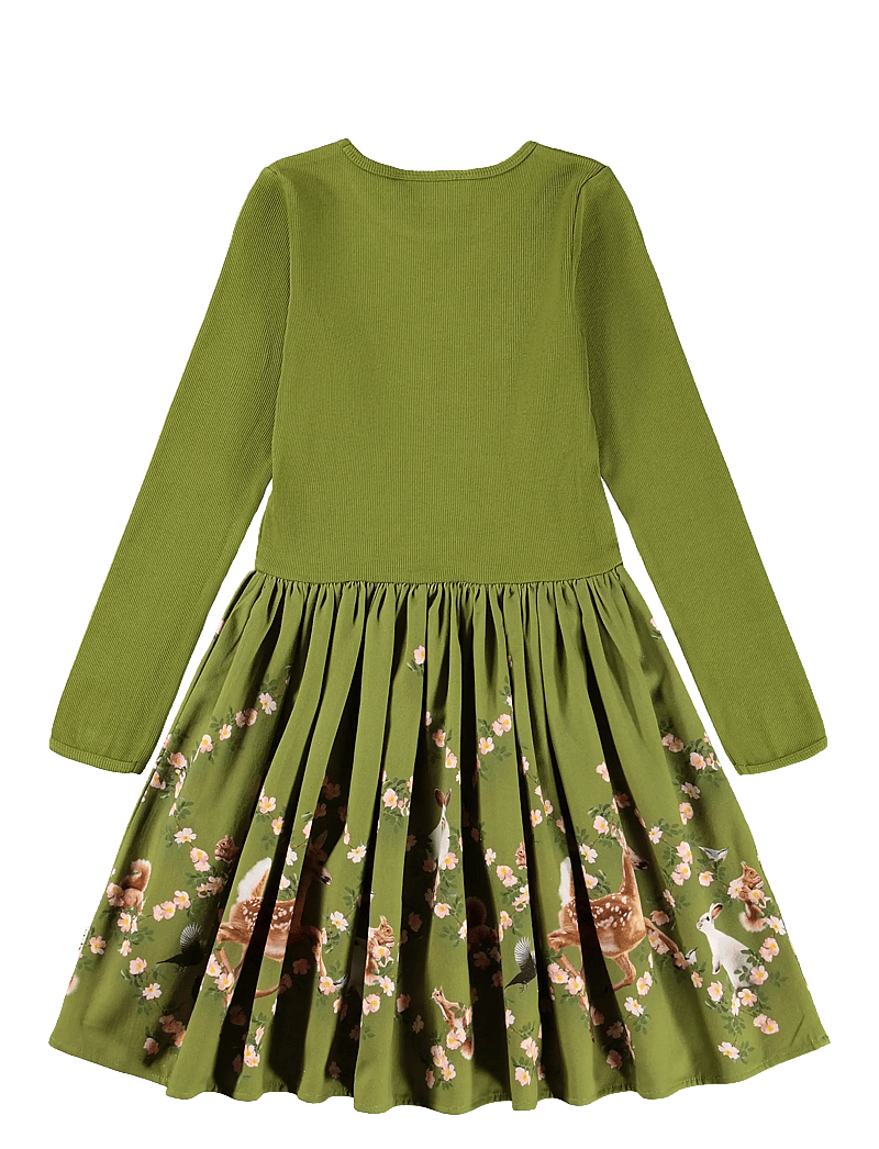 Molo - Casie Warm - pikkade varrukatega vabaaja kleidid - argyle forest - 1