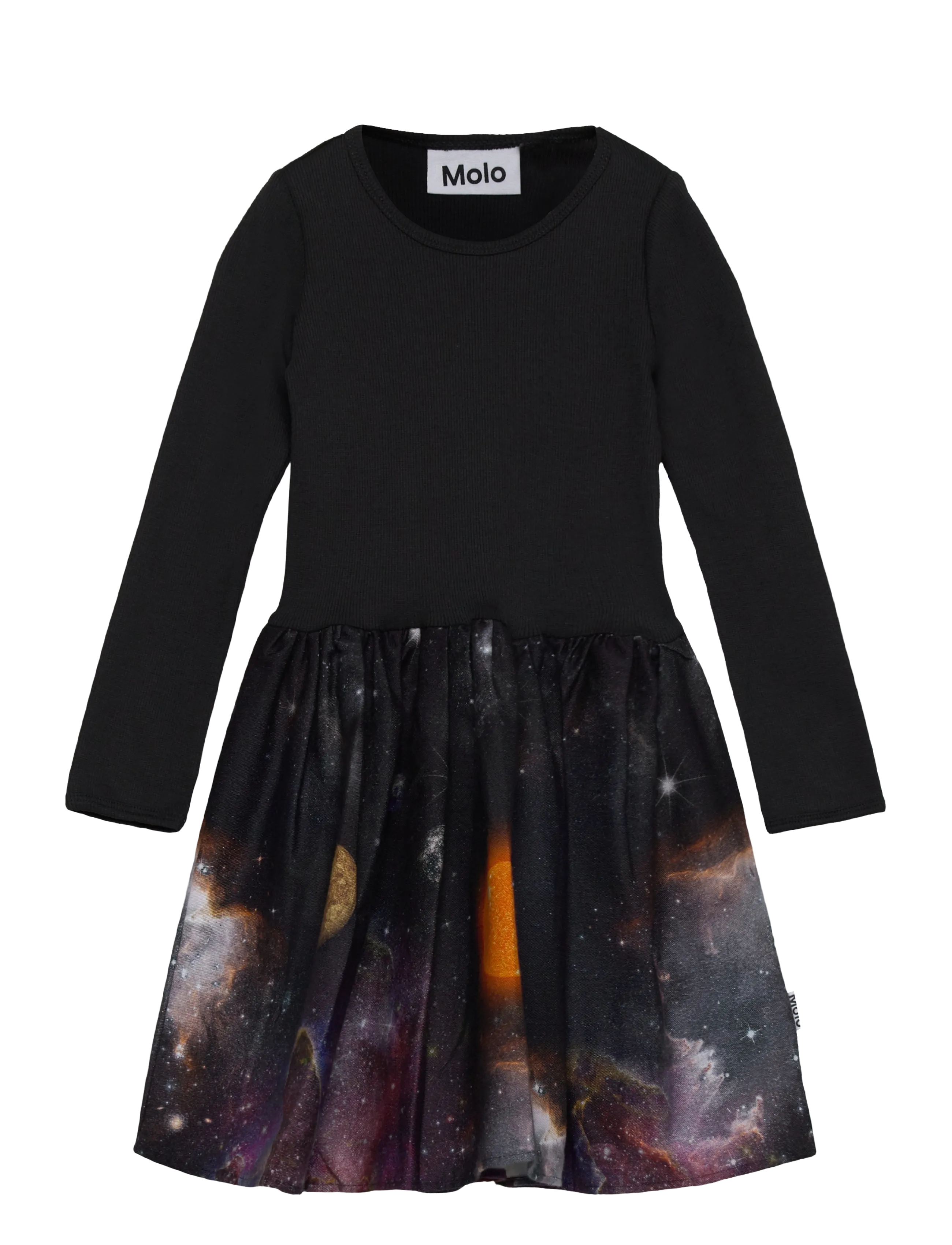 Molo Casie Warm, 98/104, Casual Dresses, Mehrfarbig/gemustert - Long-sleeved Kinder