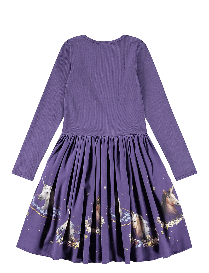 Molo - Casie Warm - langærmede hverdagskjoler - unicorn cosmos - 1