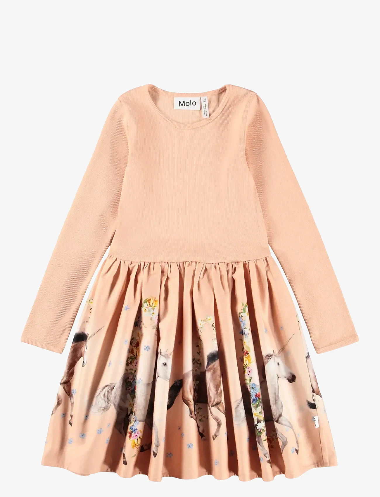 Molo - Casie Warm - langærmede hverdagskjoler - universal flora - 0