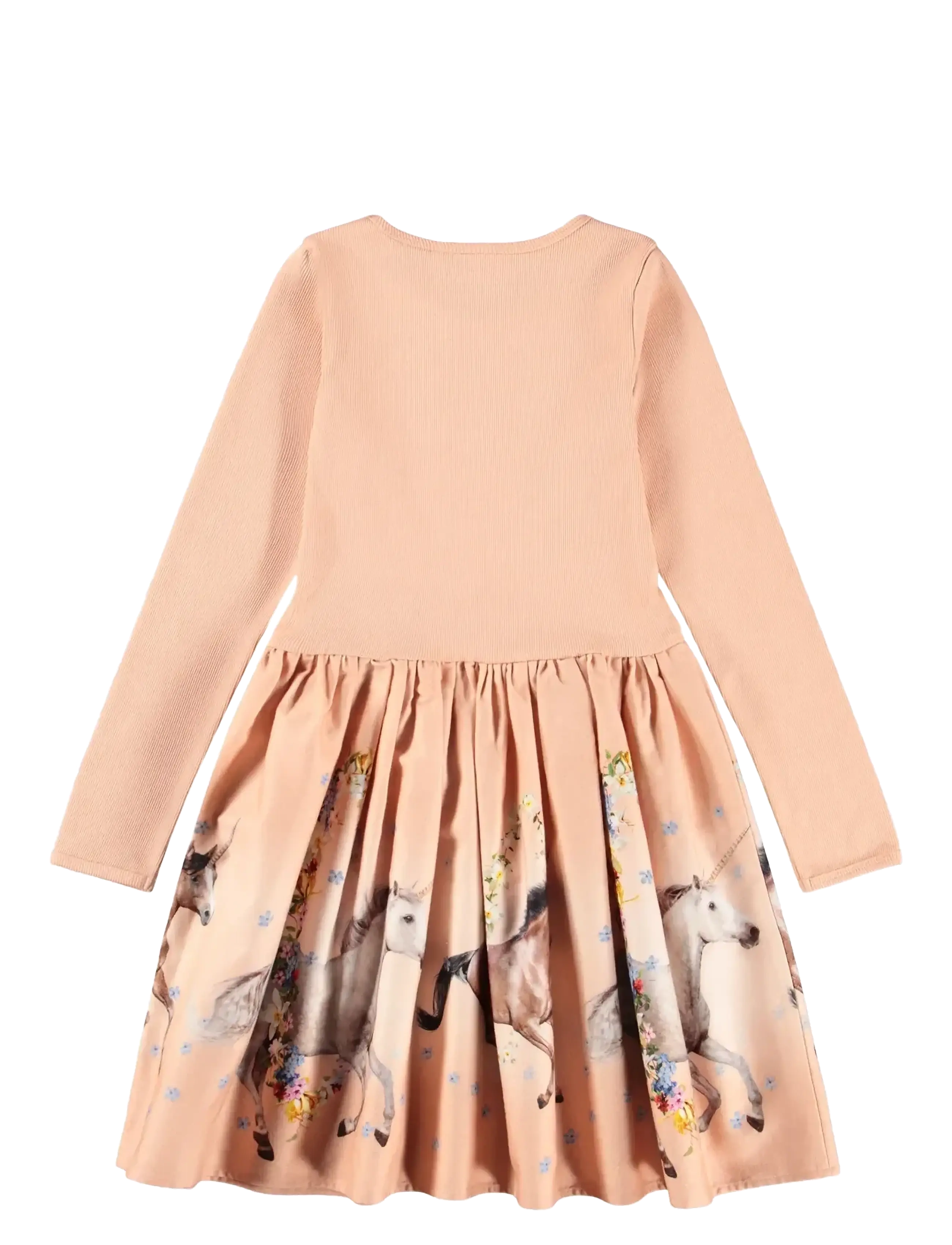 Molo - Casie Warm - long-sleeved casual dresses - universal flora - 1