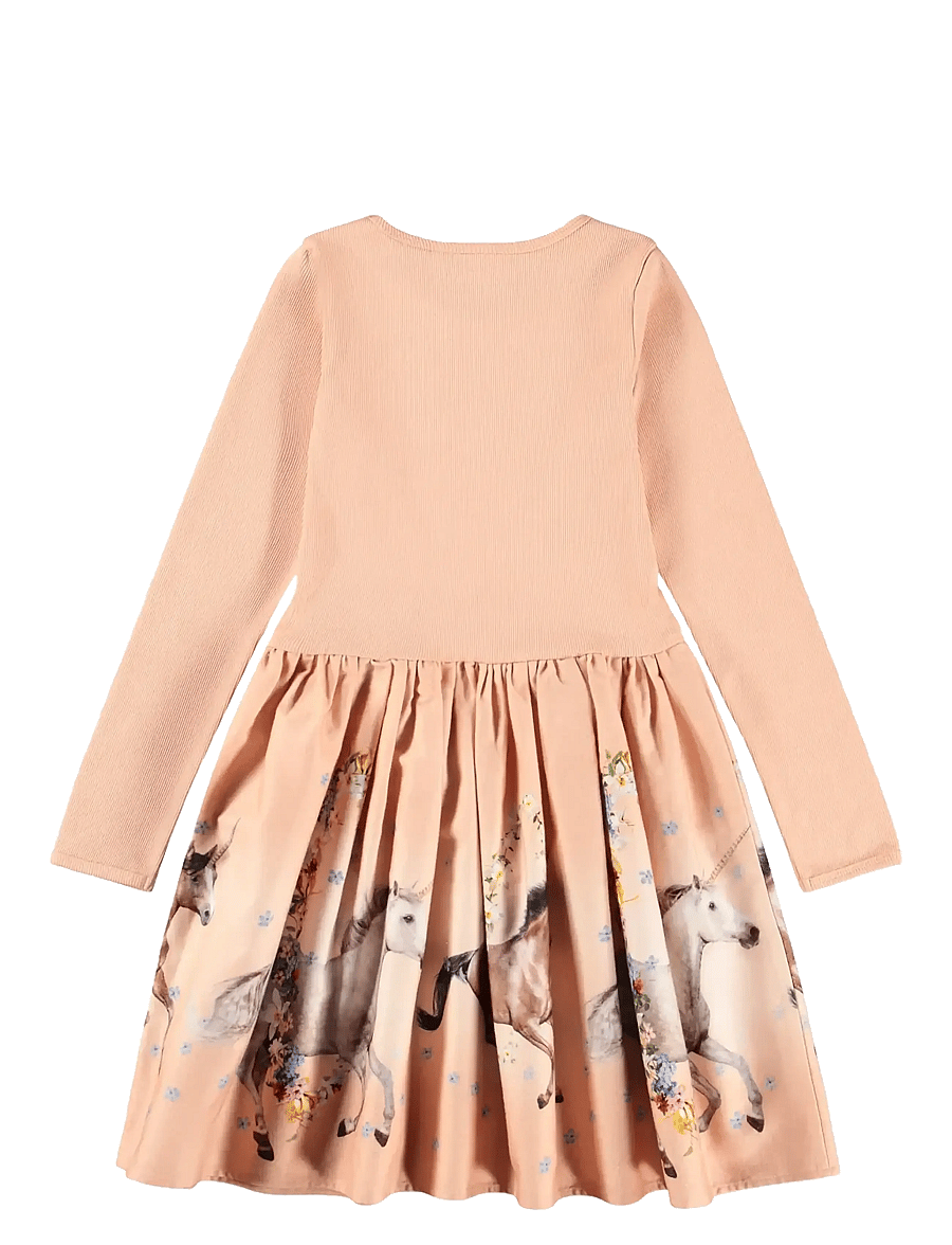 Molo - Casie Warm - long-sleeved casual dresses - universal flora - 1