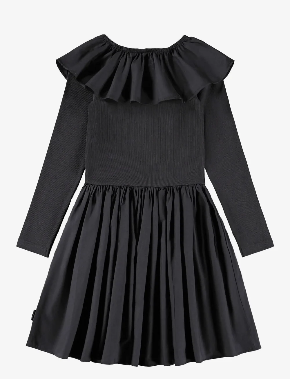 Molo - Cille - long-sleeved casual dresses - black - 1