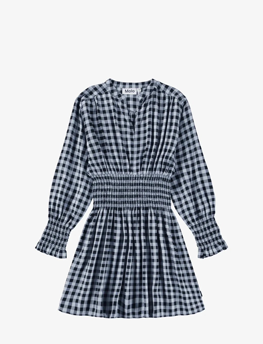 Molo - Camira - casual jurken met lange mouwen - moon gingham - 1