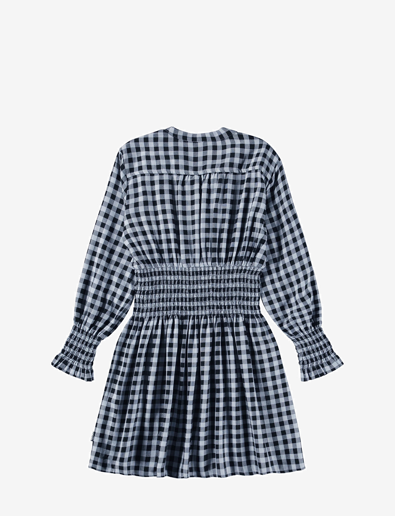 Molo - Camira - pikkade varrukatega vabaaja kleidid - moon gingham - 2