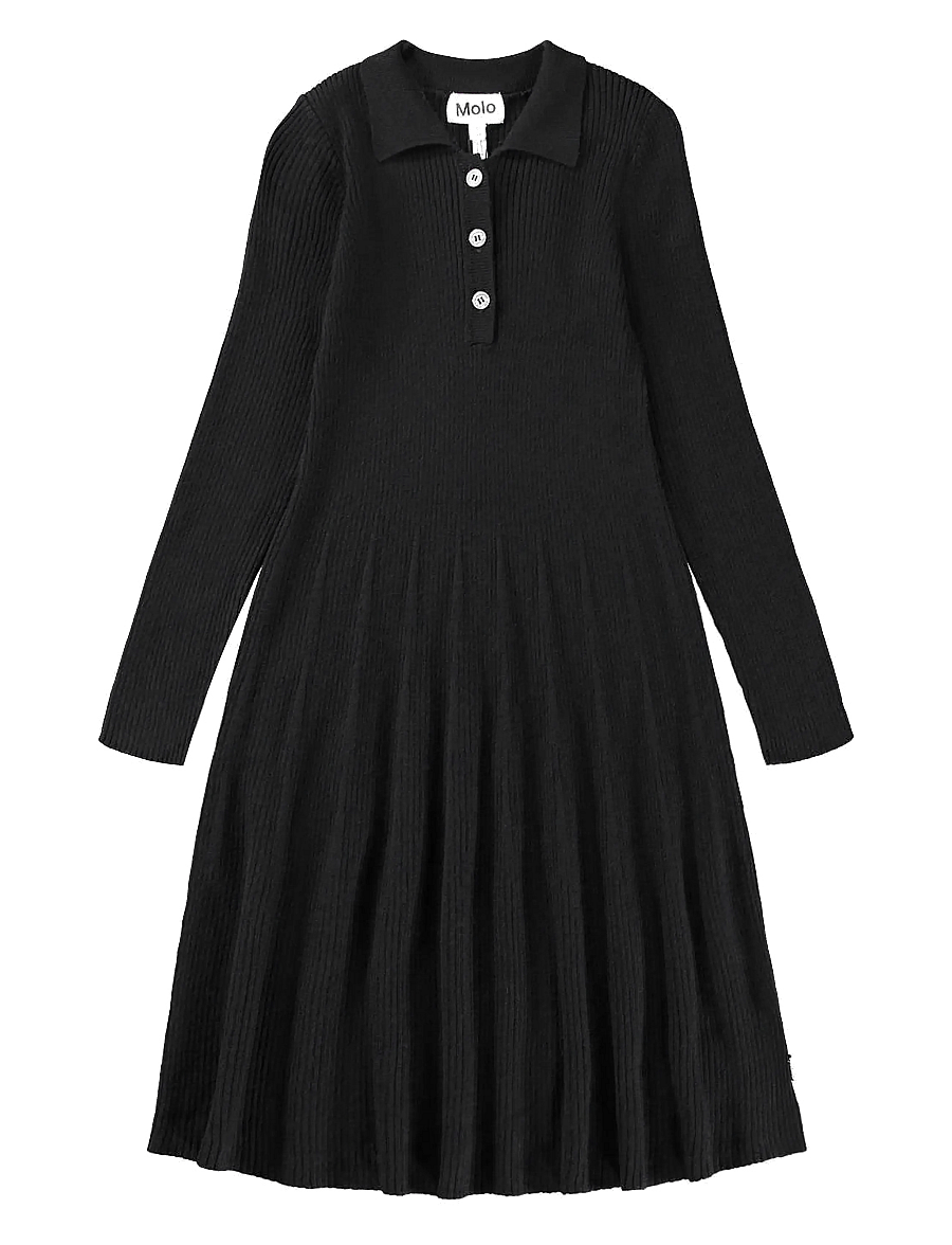 Molo - Cecilia - langärmelige freizeitkleider - black - 1