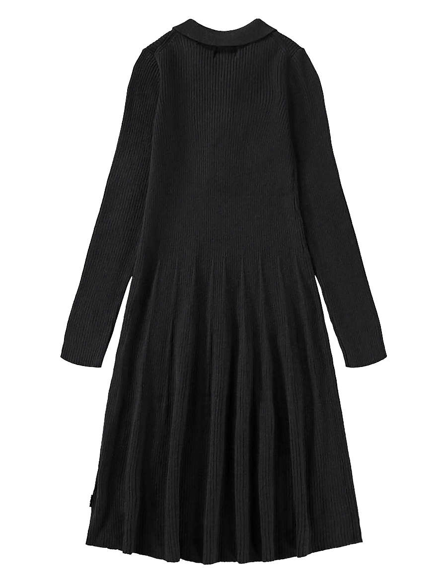 Molo - Cecilia - langärmelige freizeitkleider - black - 2