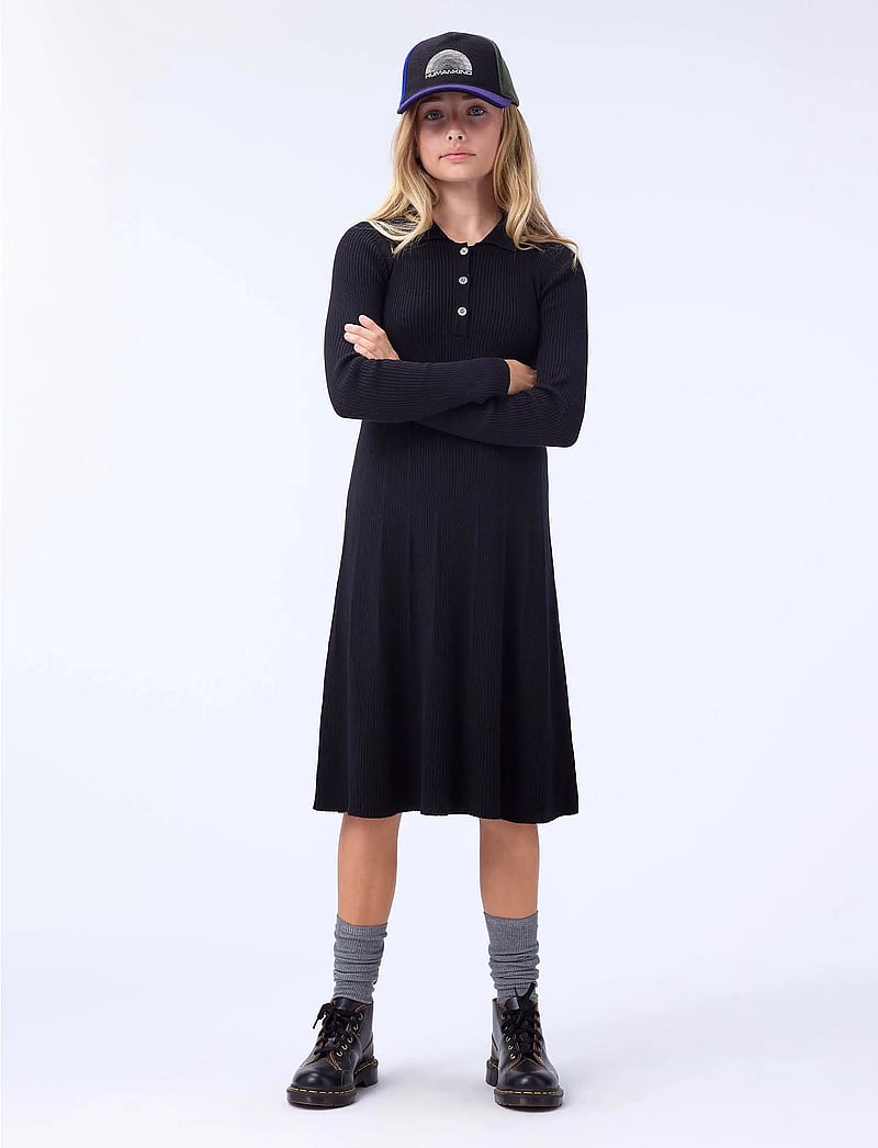 Molo - Cecilia - langärmelige freizeitkleider - black - 4