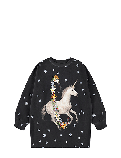 Molo Cyrella - Kinder 2 bis 8 Jahren - FLOWER JUMP / black