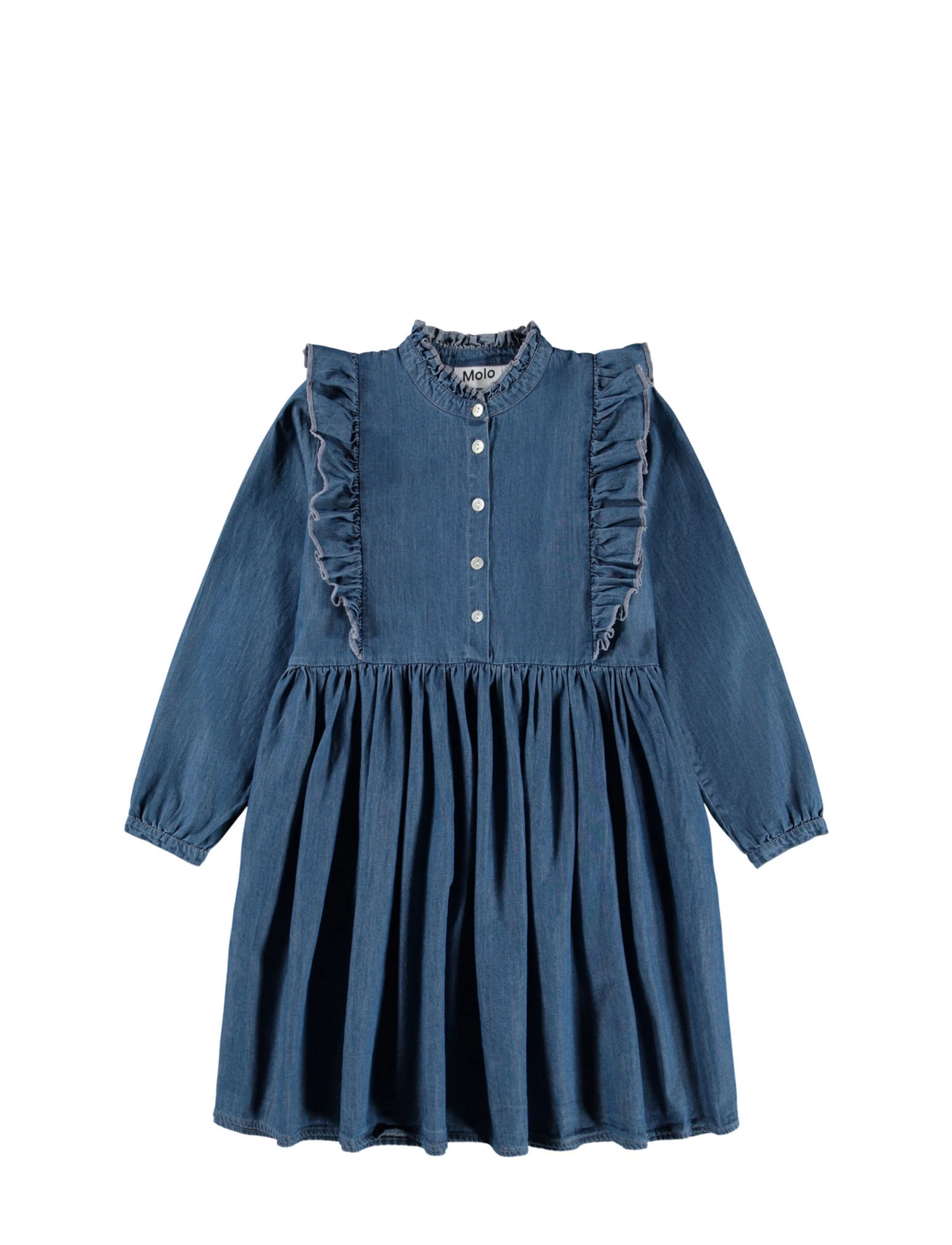 Molo Christina - Kjoler & Nederdele - WASHED BLUE / navy