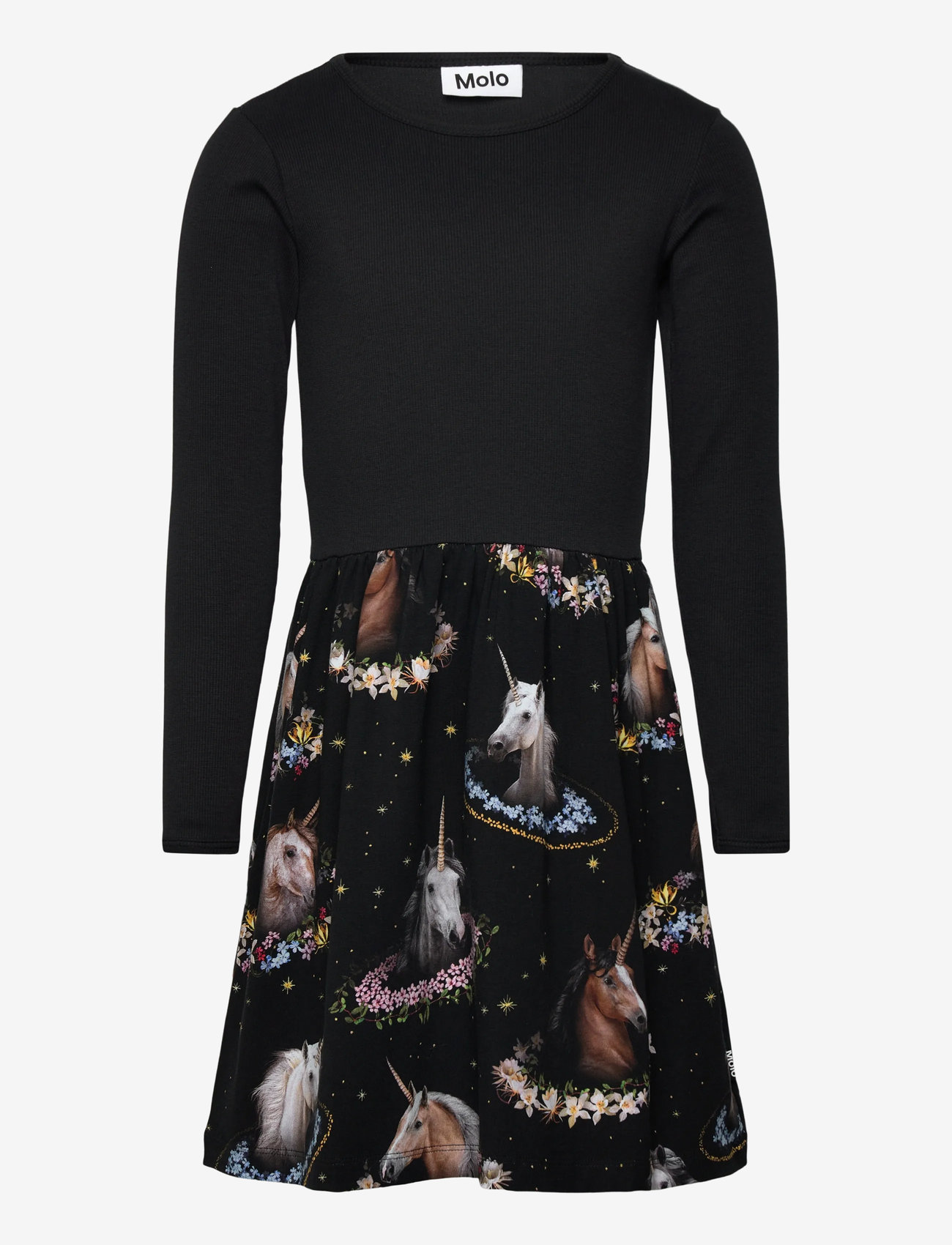 Molo - Credence - langärmelige freizeitkleider - magical galaxies - 0