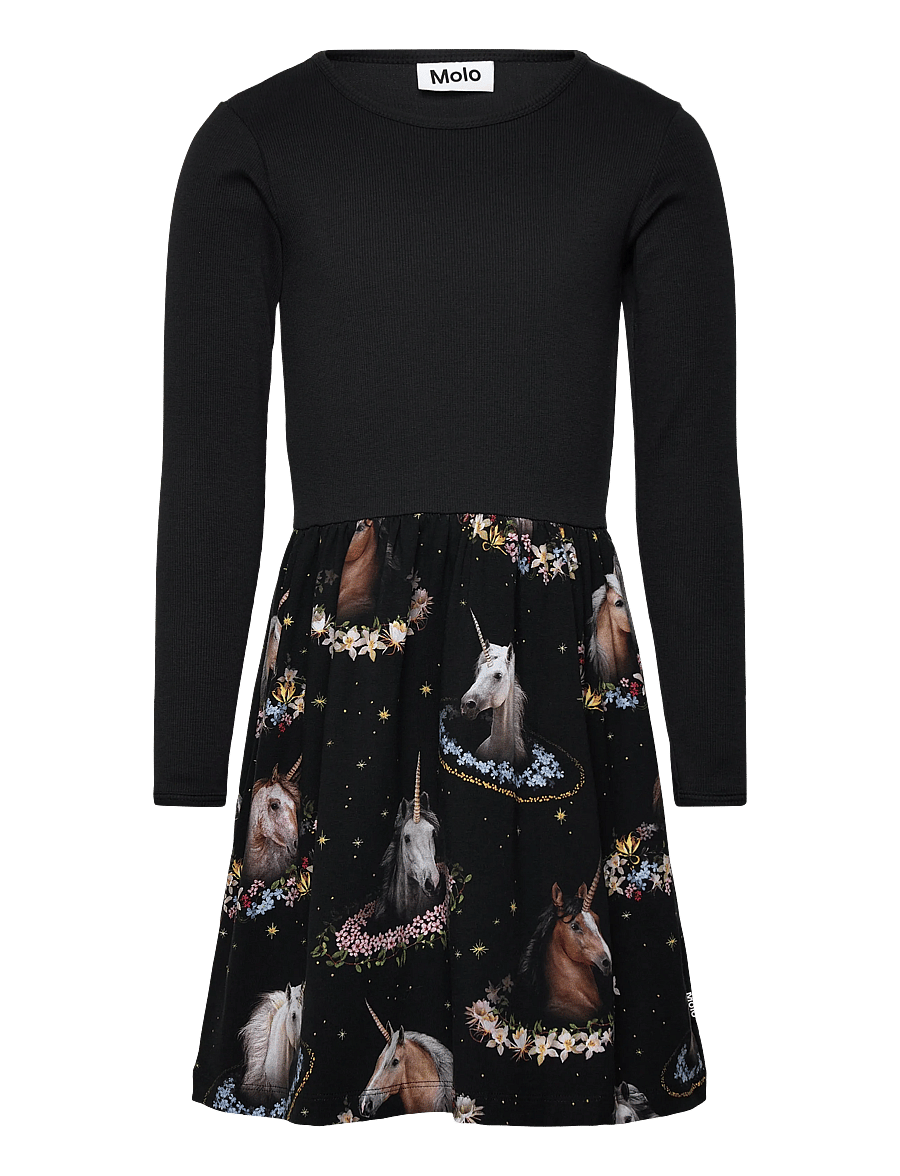 Molo - Credence - long-sleeved casual dresses - magical galaxies - 0