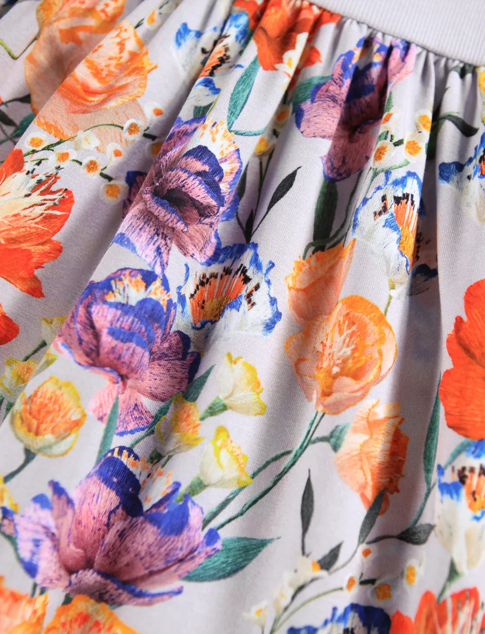 Molo - Credence - long-sleeved casual dresses - paper flowers - 2