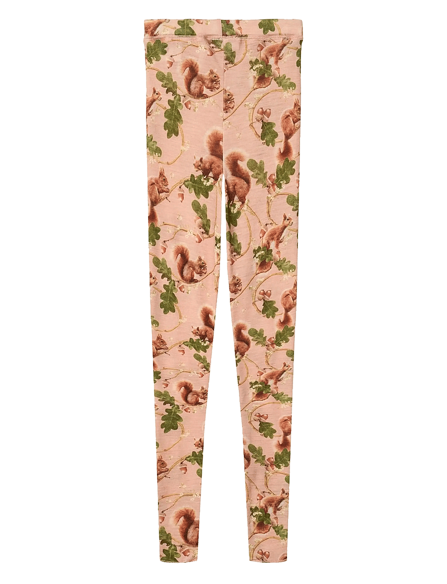 Molo - Nadine Wool - leggings - squirrel harmony - 1
