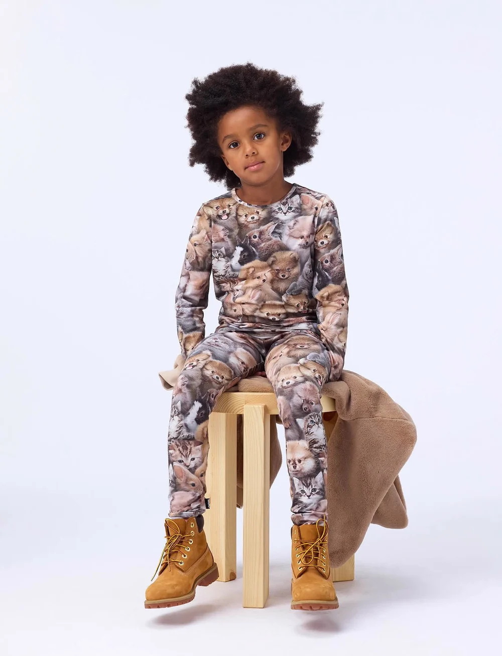 Molo - Niki - leggings - fuzzy fluffy - 0