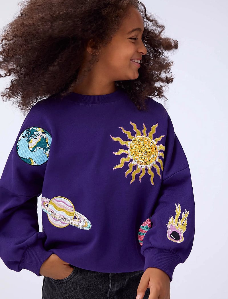 Molo - Marika - sweatshirts - sparkle space - 0