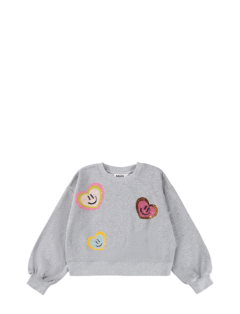Molo - Miki - sweatshirts - grey melange - 0