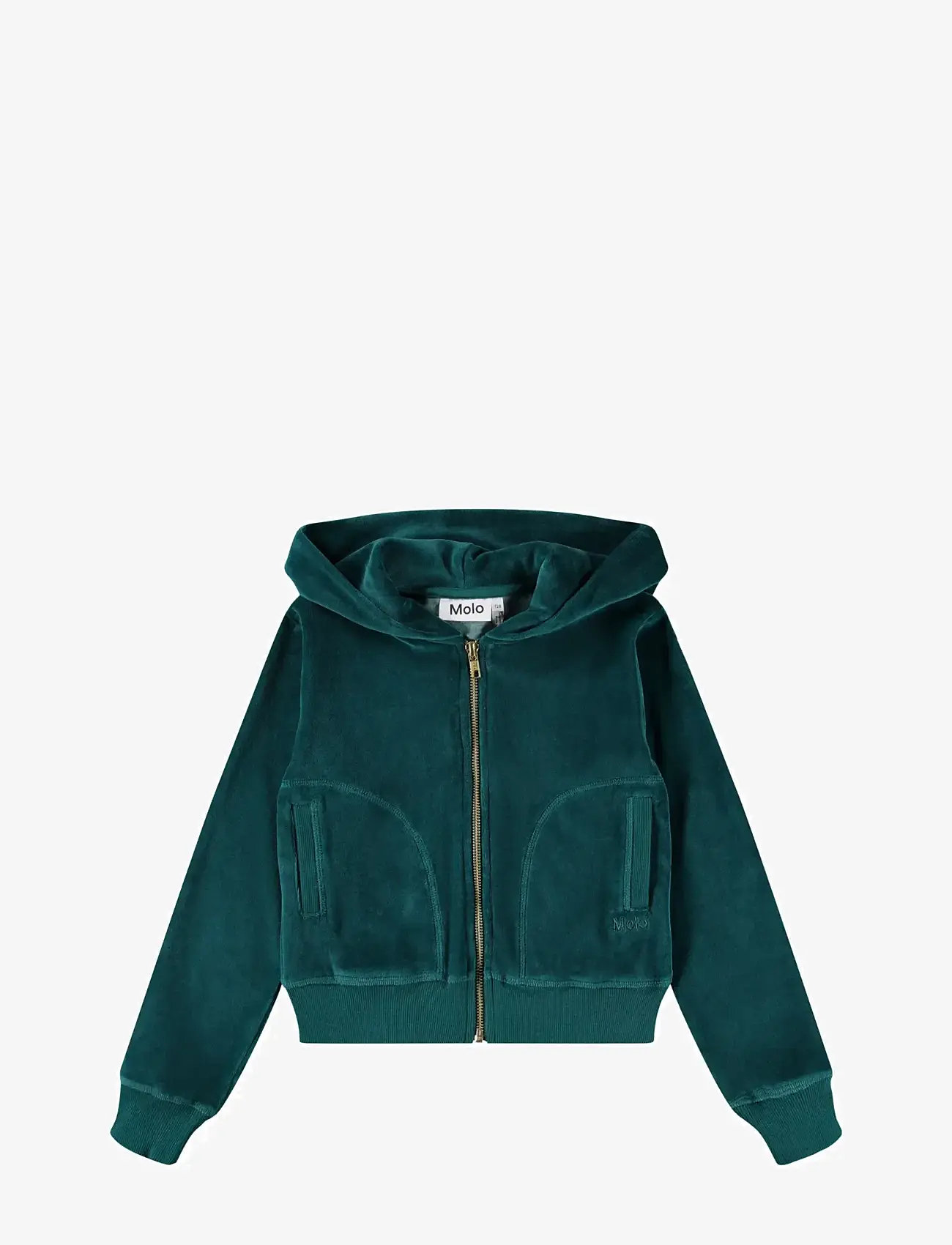 Molo - Milla - hættetrøjer - cosmic green - 0