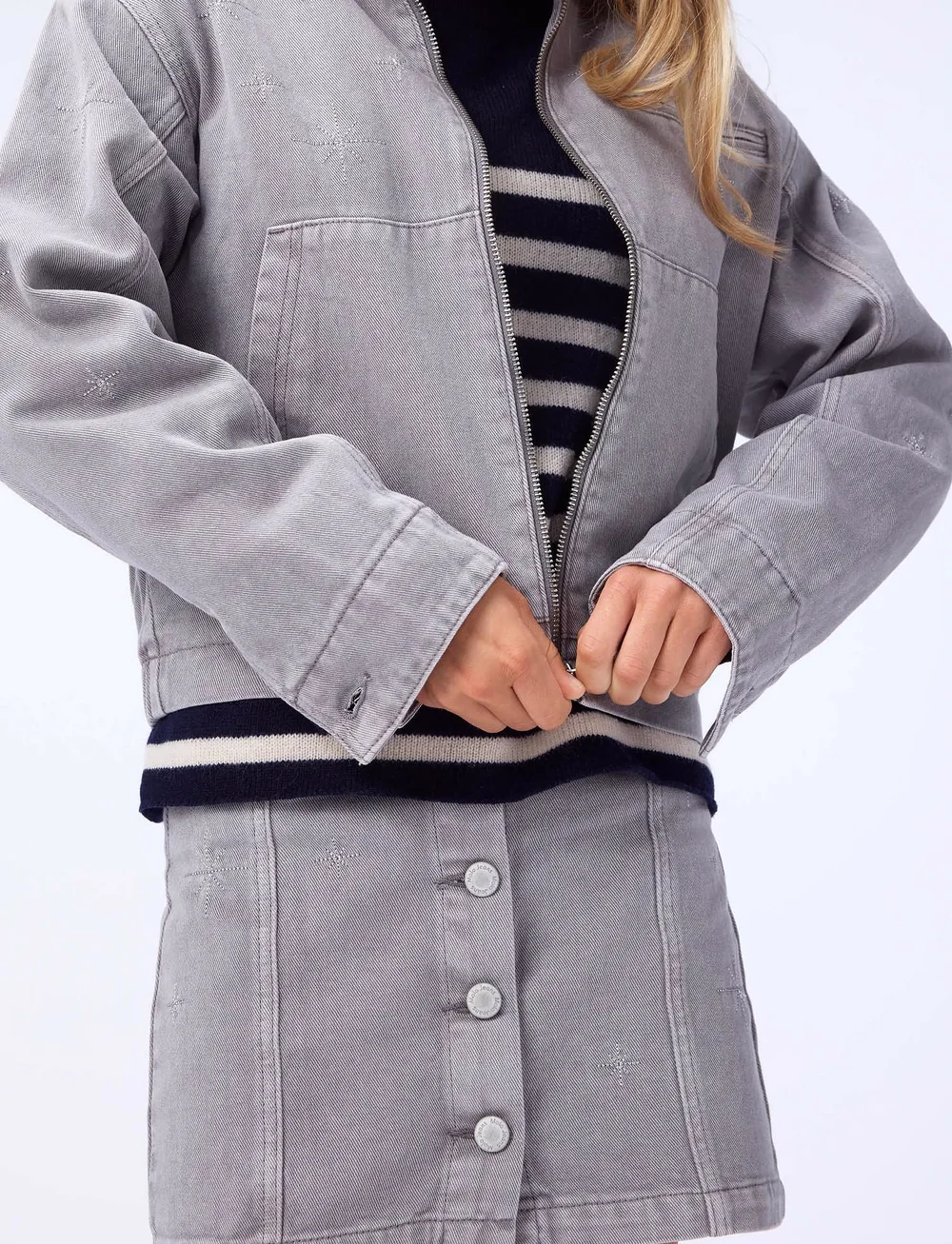 Molo - Govina - trøjer - blue cream - 0