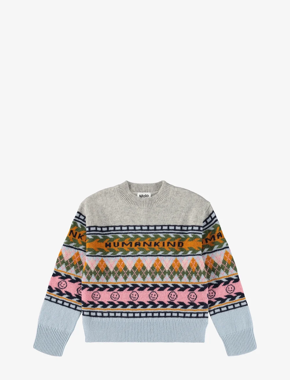 Molo - Gerda - peysur - kind argyle - 1