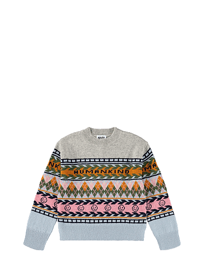 Molo Gerda - Kinder 2 bis 8 Jahren - KIND ARGYLE / grey
