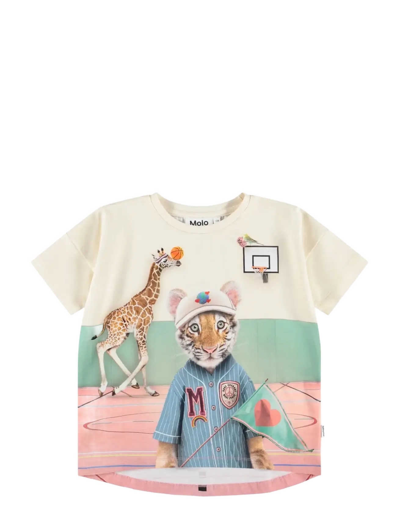 Molo Raeesa, 140, Multi/patterned, T-Shirts > Kortærmede, Børn