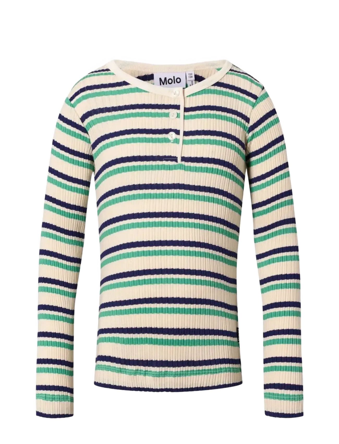 Molo Ruby - Clothing - PEARLED STRIPE / green