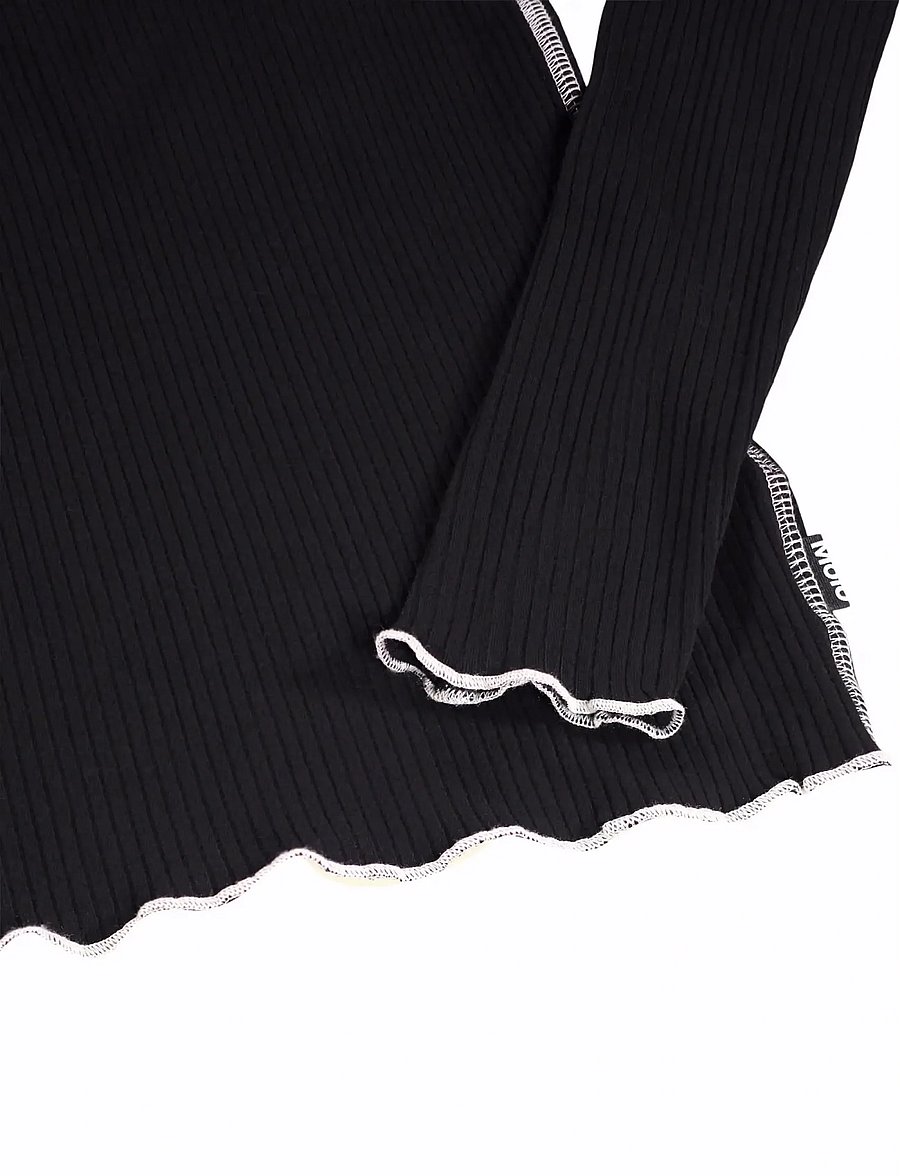 Molo - Rennie - långärmade t-shirts - black - 4