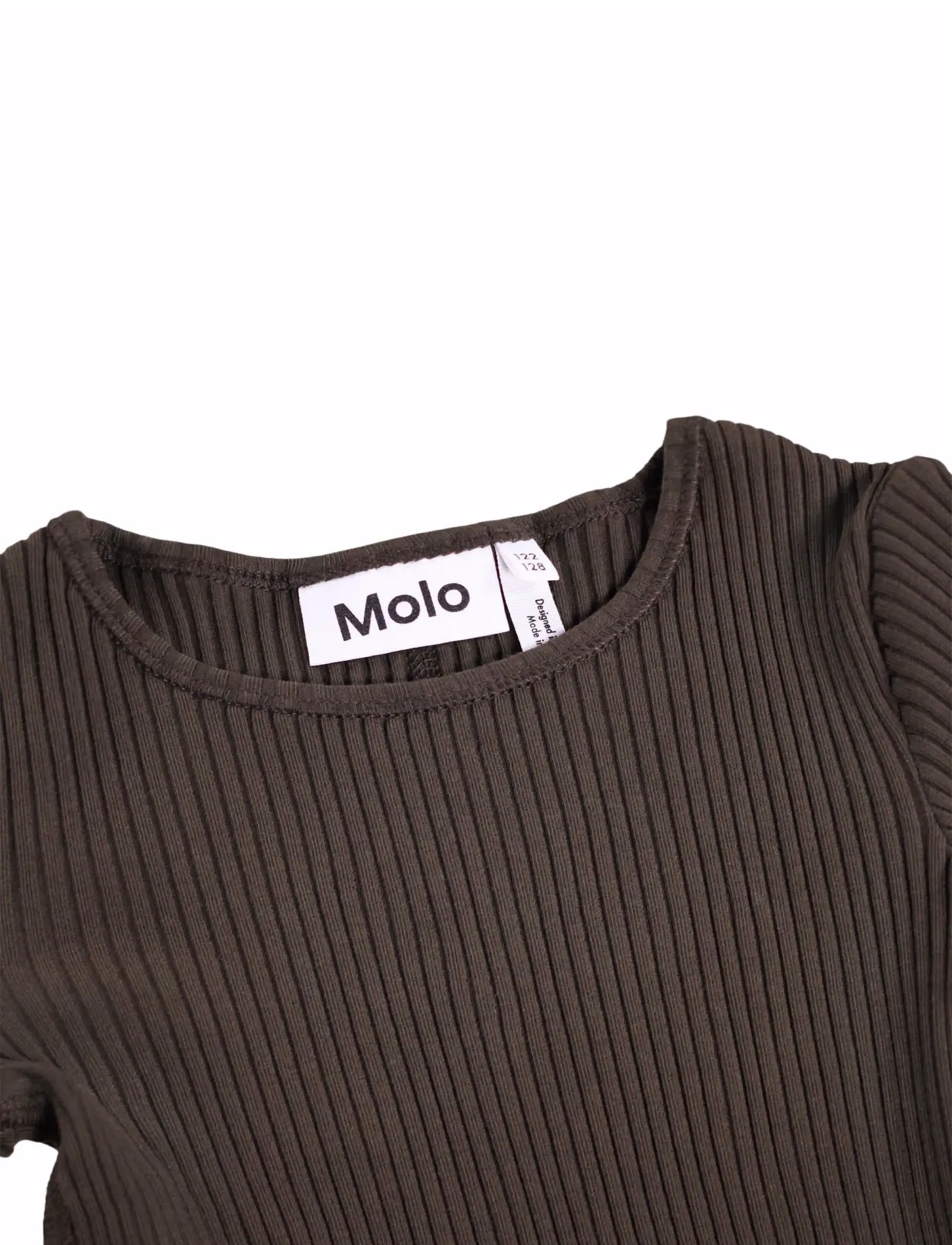 Molo - Rochelle - langærmede t-shirts - bark brown - 3