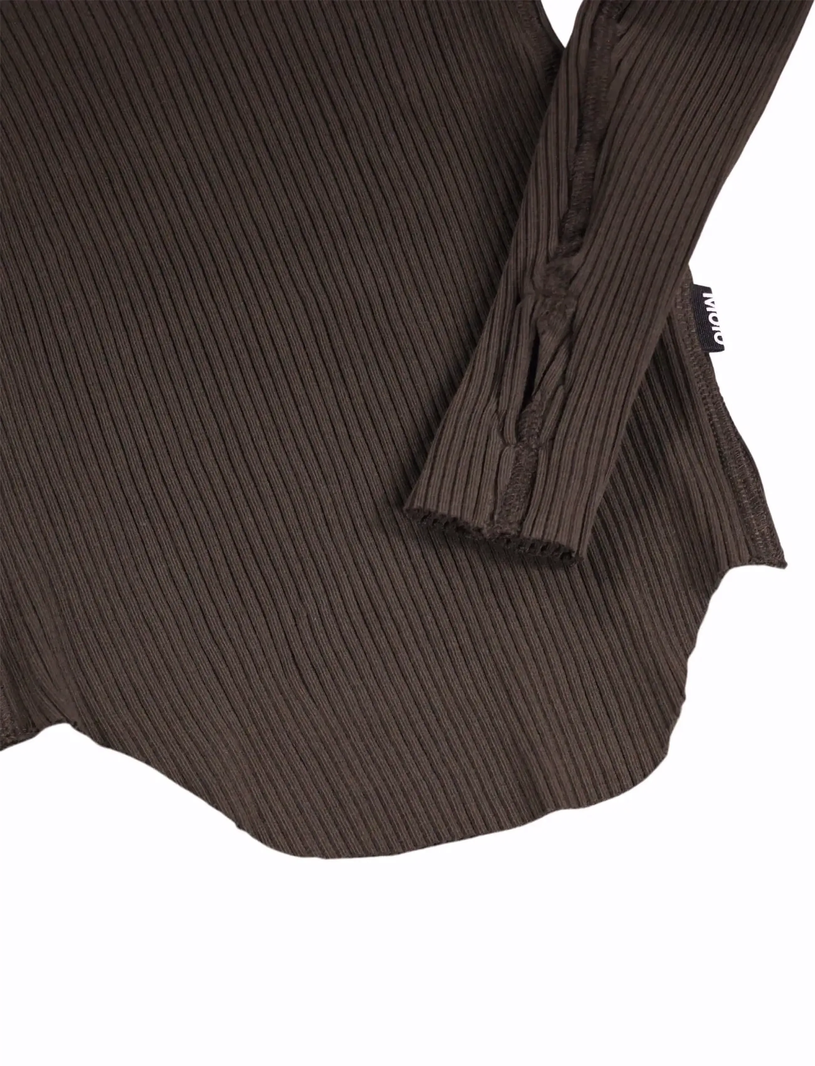 Molo - Rochelle - langærmede t-shirts - bark brown - 4