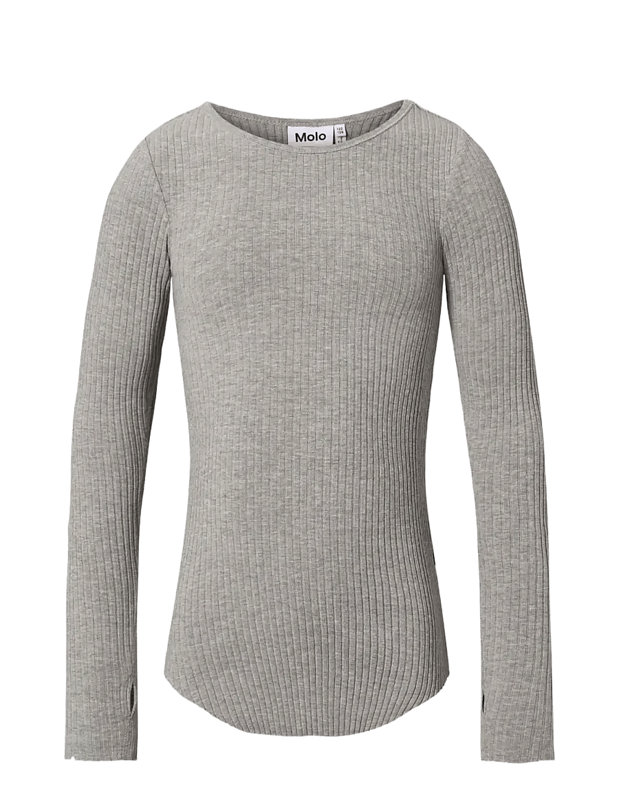 Molo - Rochelle - langärmelig - grey melange - 0