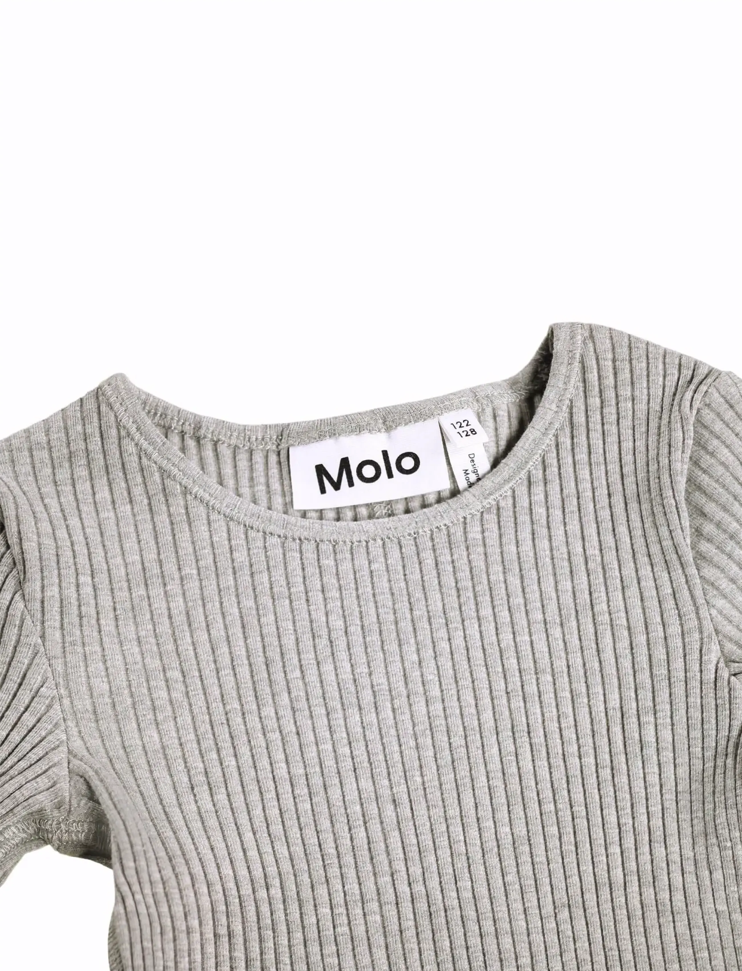Molo - Rochelle - langærmede t-shirts - grey melange - 2
