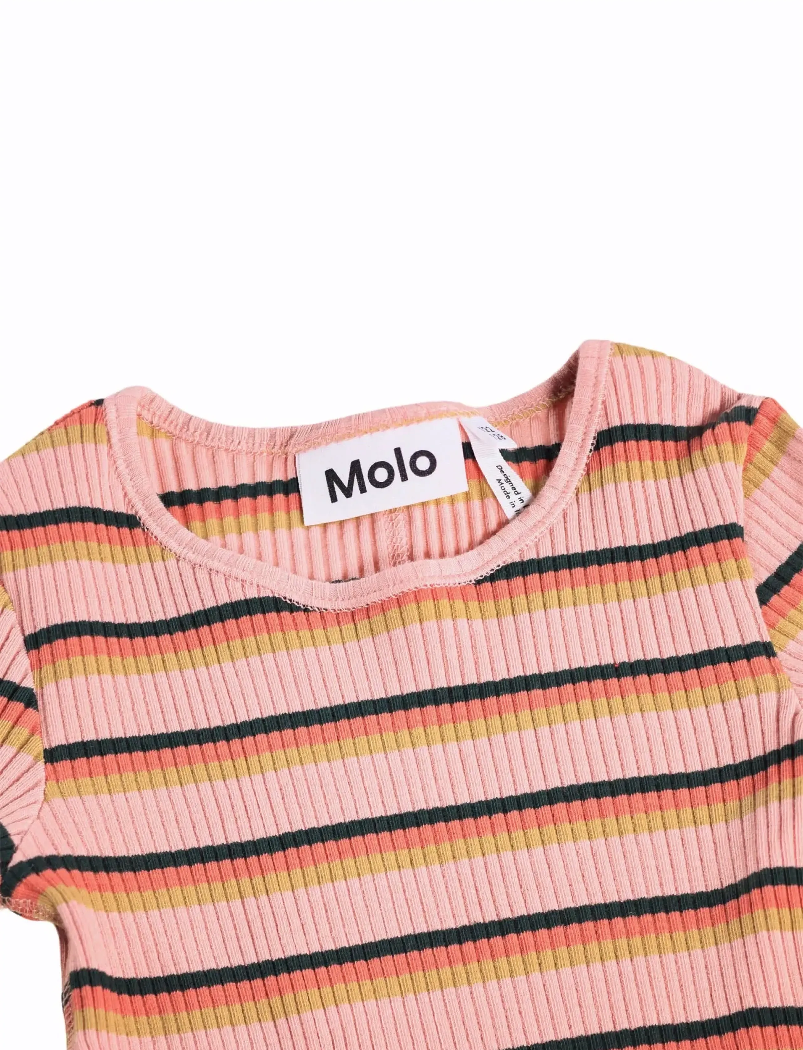 Molo - Rochelle - langärmelig - rose camel stripe - 2