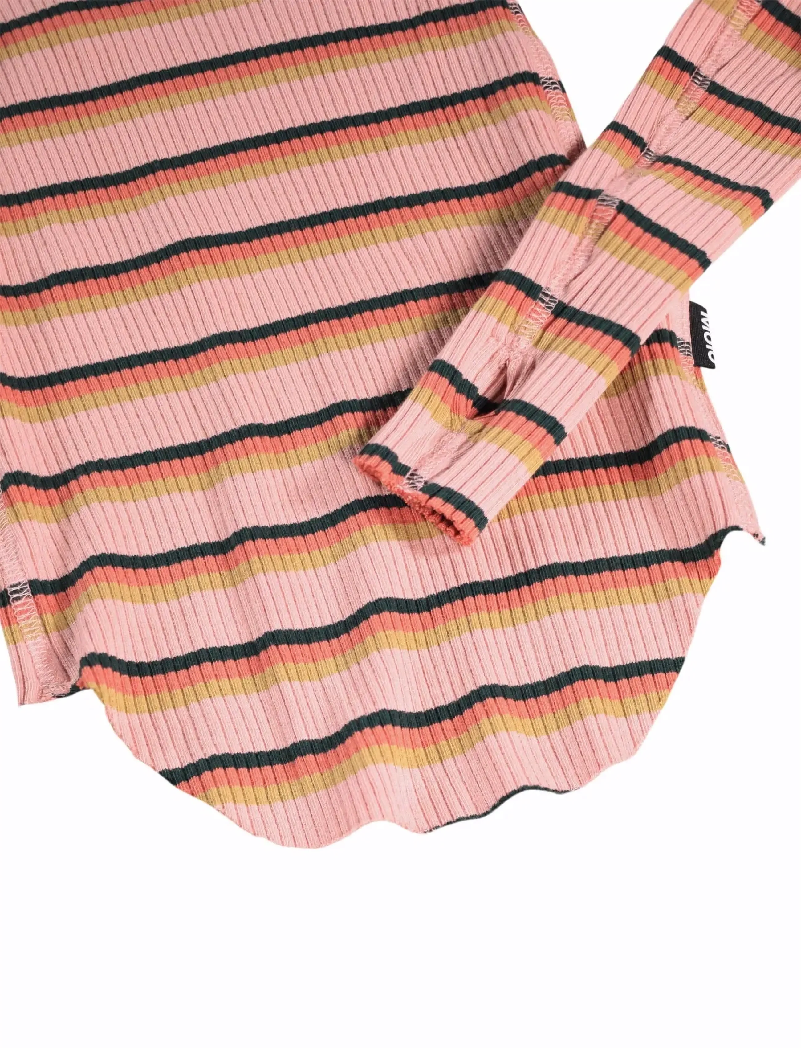 Molo - Rochelle - langärmelig - rose camel stripe - 3
