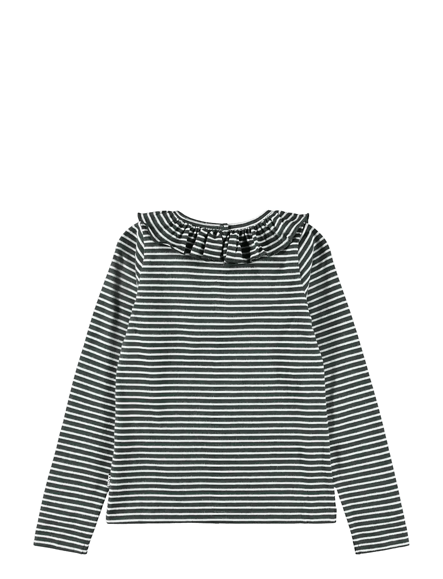 Molo - Rica - blusen & tuniken - taxus pearled stripe - 1