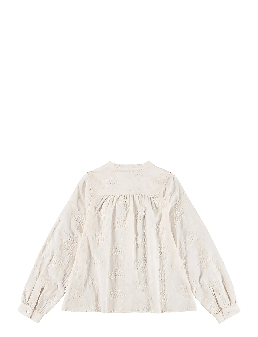 Molo - Rania - langærmede skjorter - pearled ivory - 1