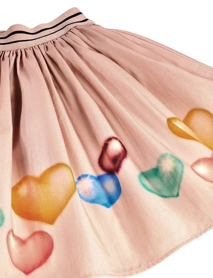 Molo - Brenda - korta kjolar - colourful hearts - 3