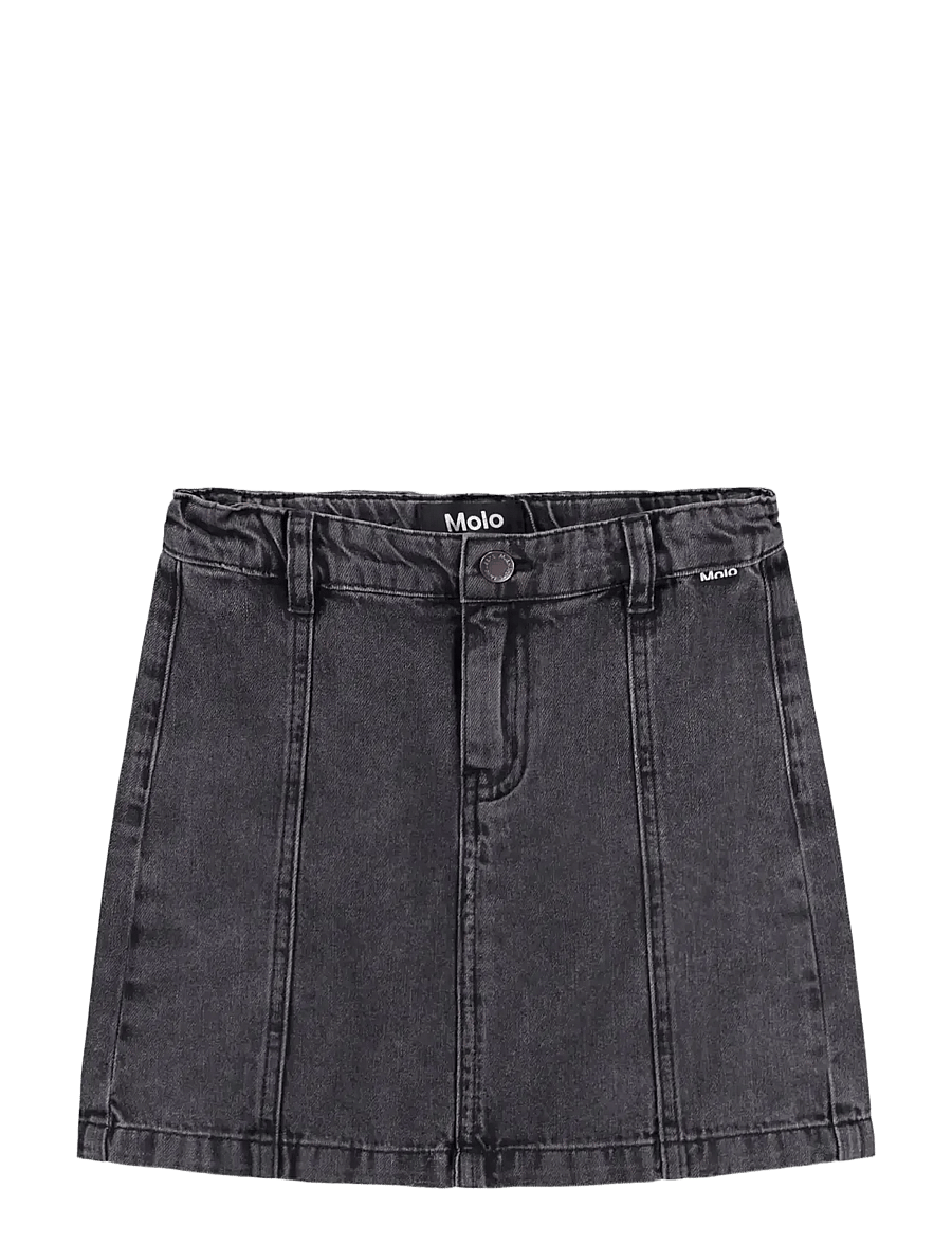 Molo - Bellamy - džinsa svārki - grey washed denim - 1