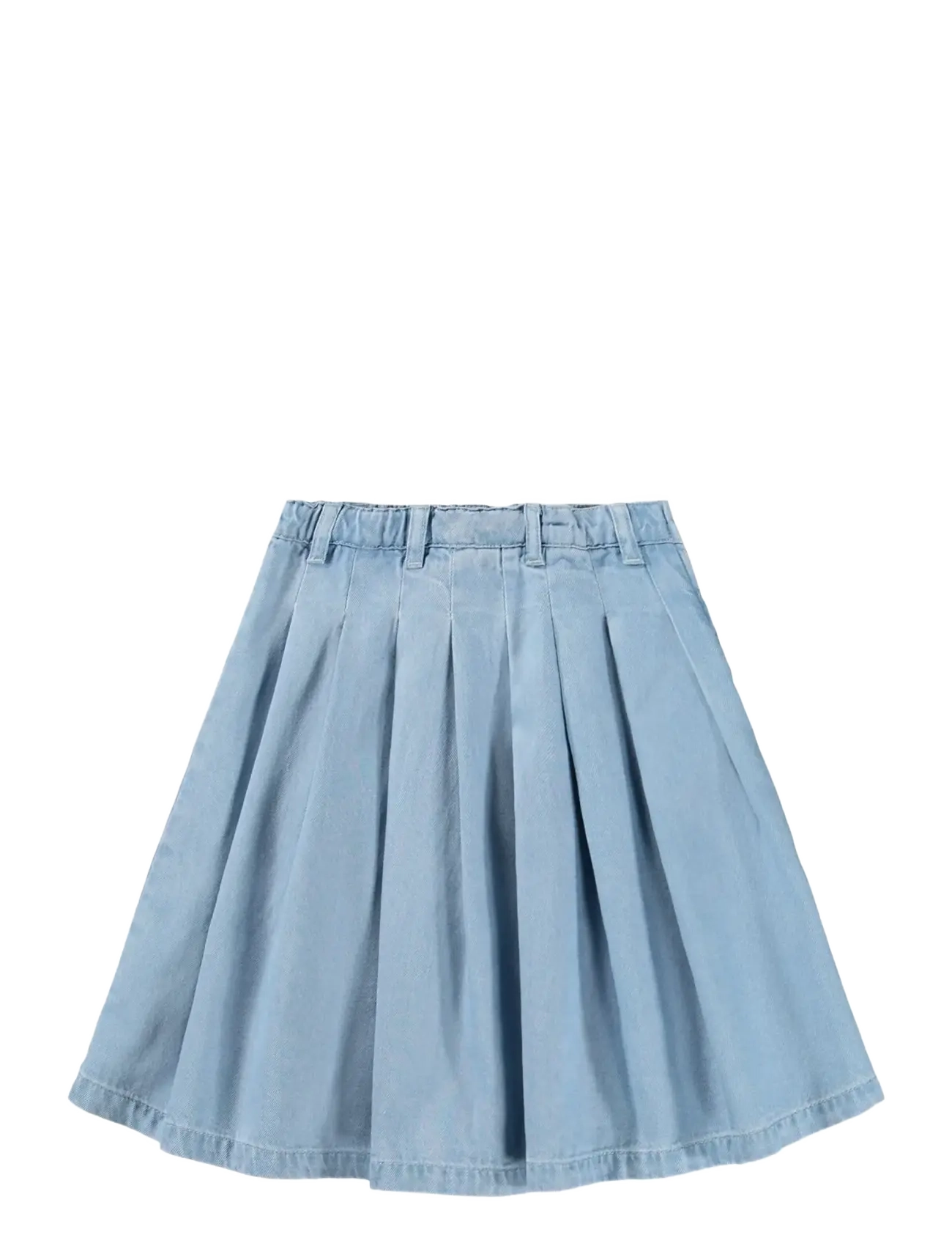 Molo Belle - Denim skirts - WASHED DRAPY / blue