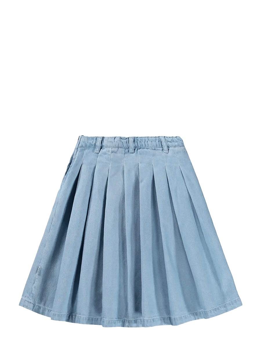 Molo - Belle - jeansröcke - washed drapy - 2