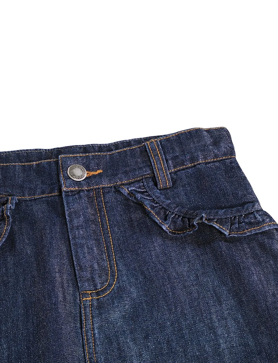 Molo - Berit - jeansröcke - mid blue glitter - 3