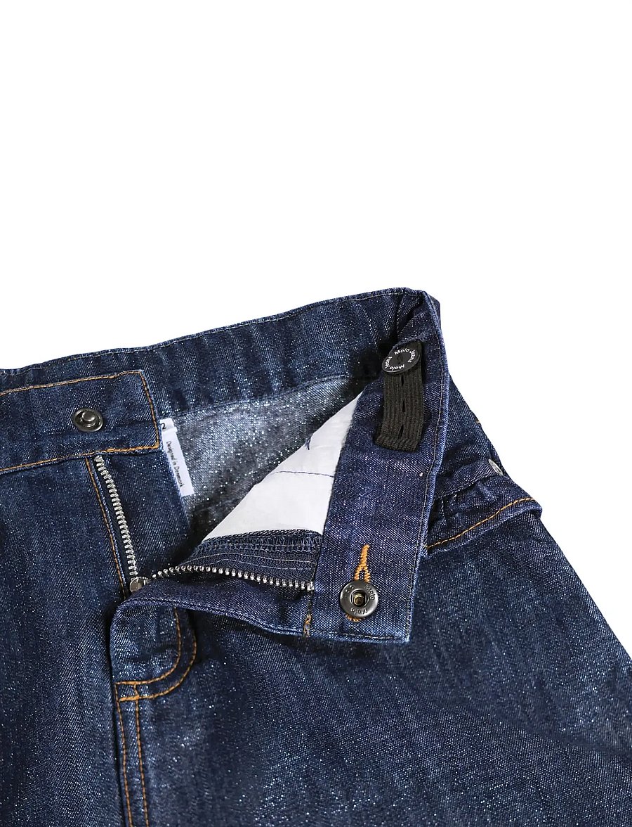 Molo - Berit - jeansröcke - mid blue glitter - 4
