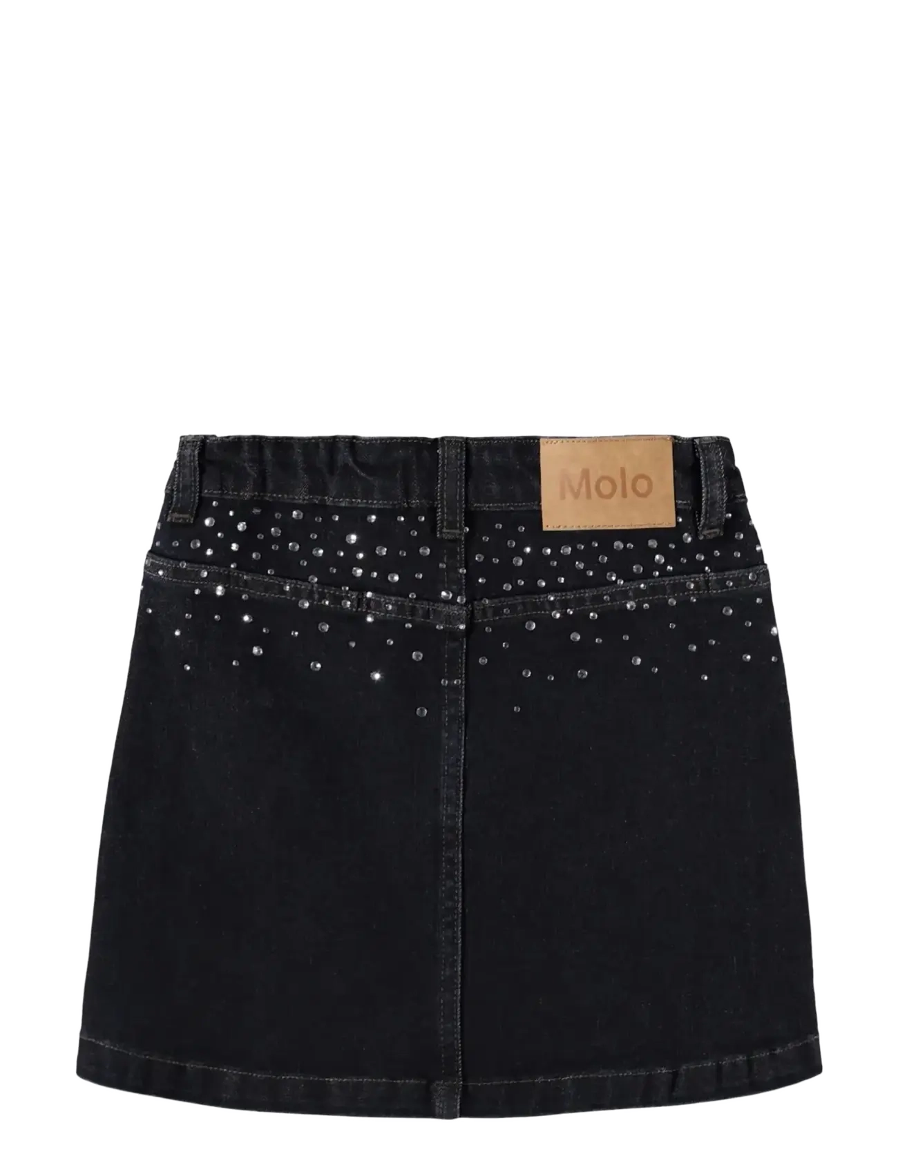 Molo - Bera - jeanskjolar - rhinestone raw - 1