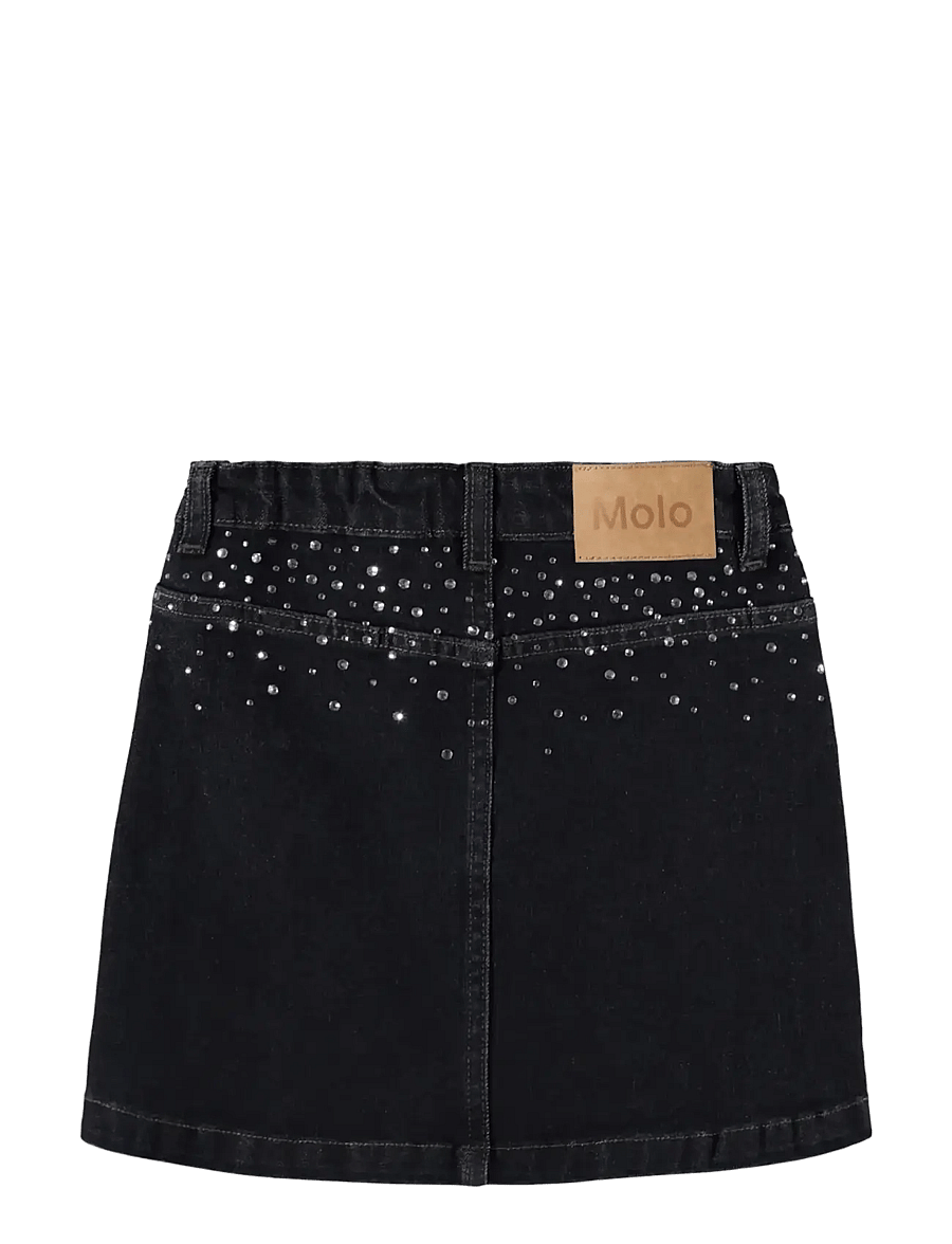 Molo - Bera - jeanskjolar - rhinestone raw - 1
