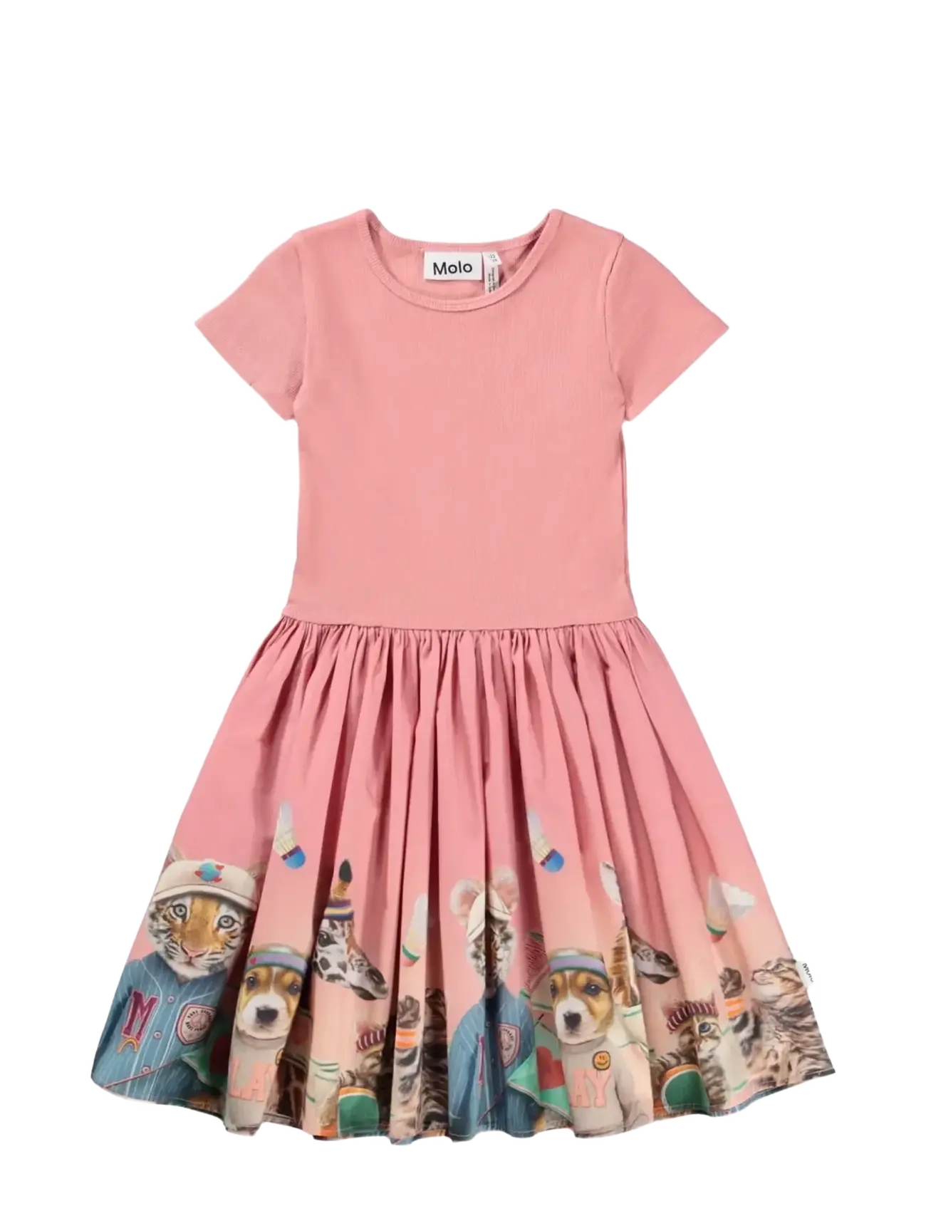 Molo Cissa - Dresses & skirts - CHEERFUL CHEER / pink/rose
