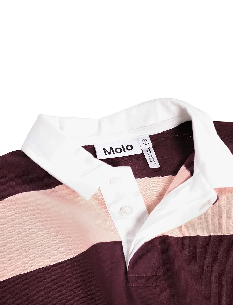Molo - Carlott - langærmede hverdagskjoler - berry petal - 4