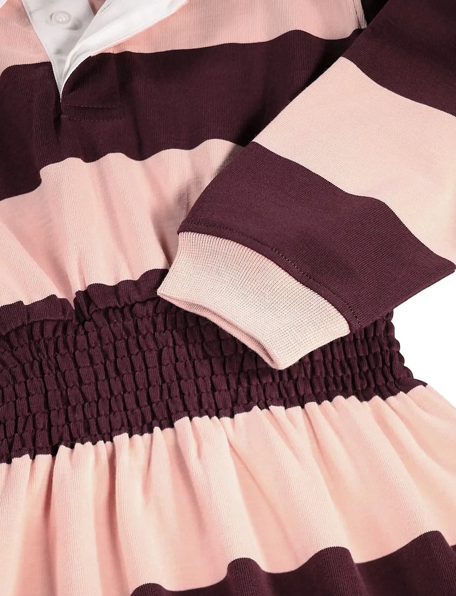 Molo - Carlott - langærmede hverdagskjoler - berry petal - 5