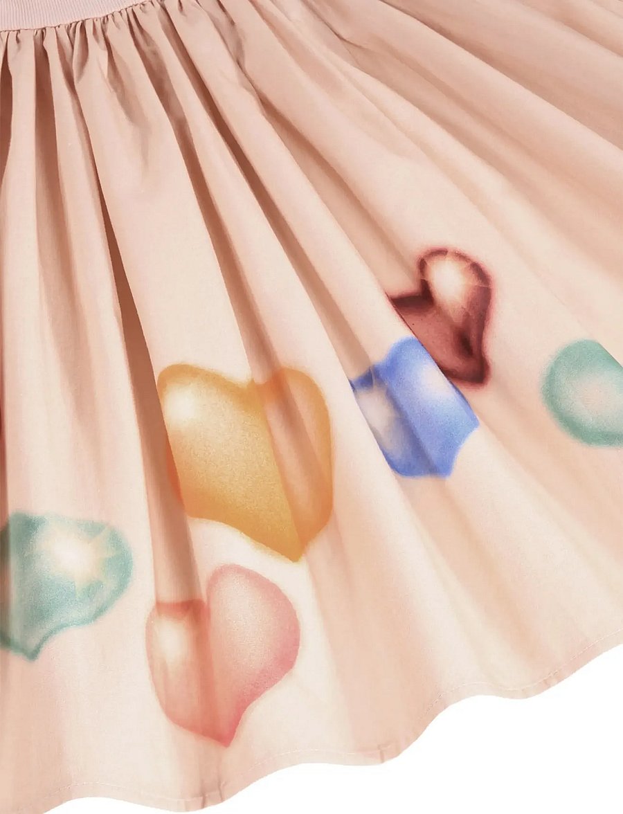 Molo - Casie - langärmelige freizeitkleider - colourful hearts - 3