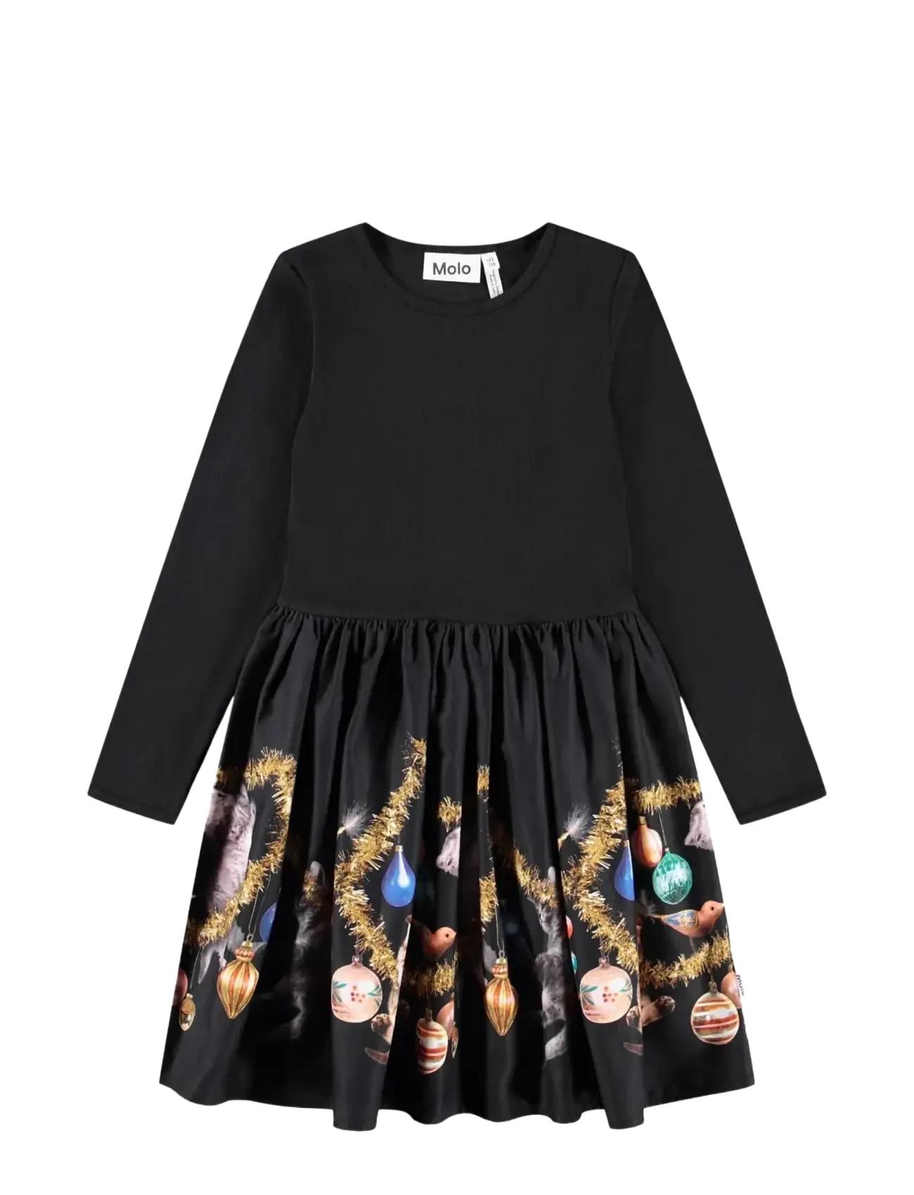 Molo Casie Warm - Kleider - TINSEL TANGLE / black