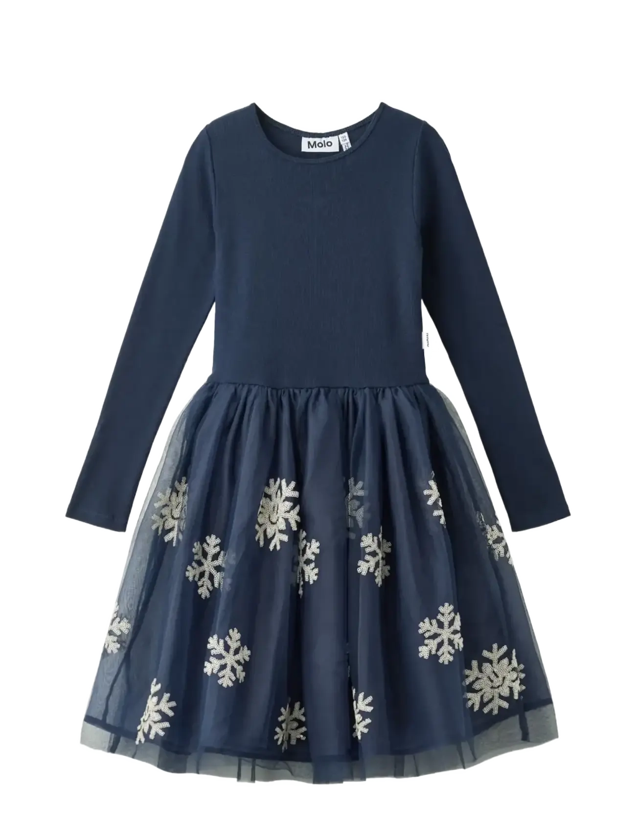 Molo Cyrus - Shop by age - SNOWFLAKES / navy